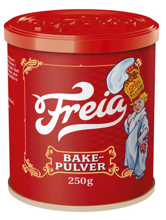 Bakepulver 250g Freia - NorwegianStore24