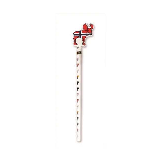Blyant med viskelær, Mange elger - NorwegianStore24