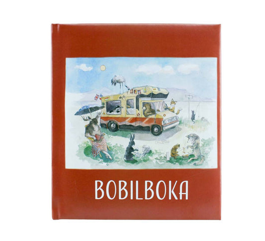 Campervan, terracotta