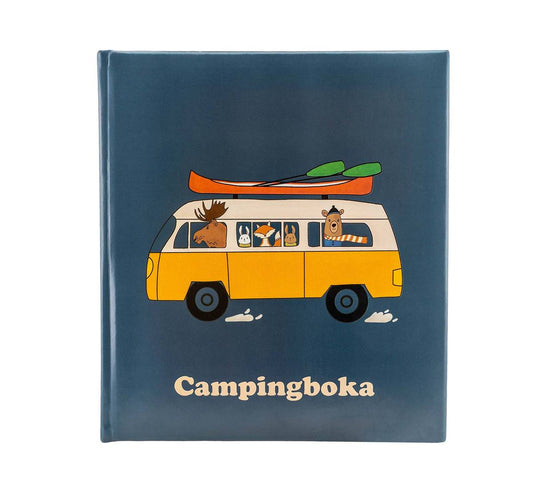 Camping book, dark blue
