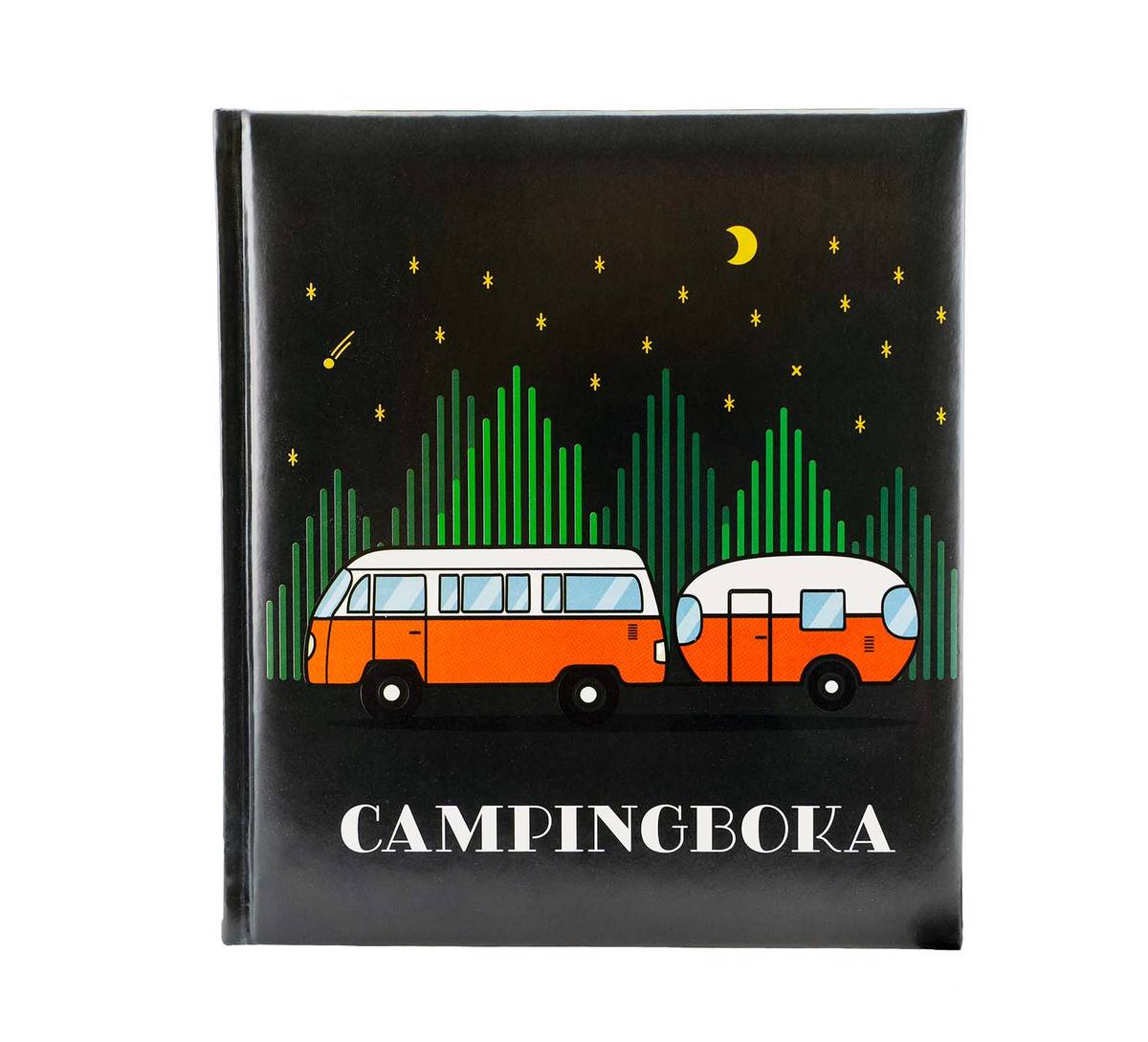 Campingboka, sort - NorwegianStore24
