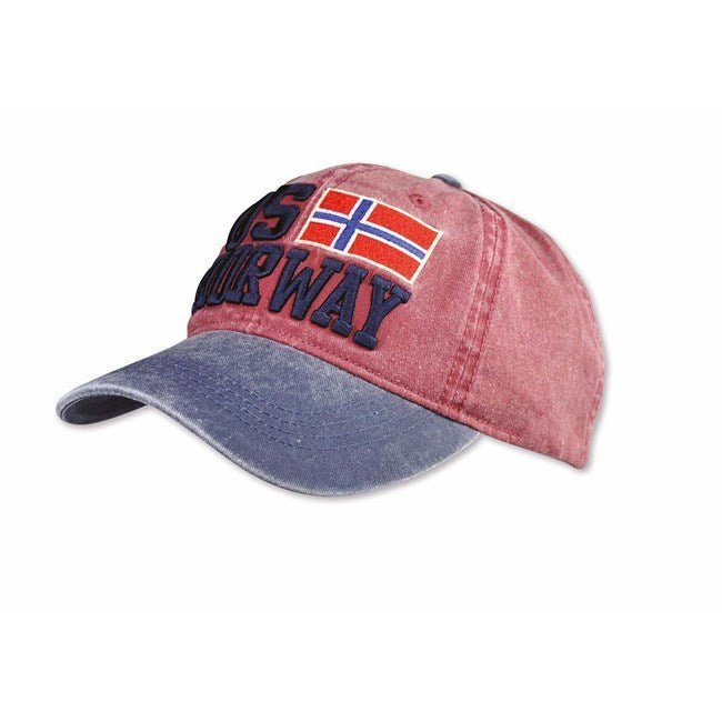 Cap, 05 Norway, Rød - NorwegianStore24