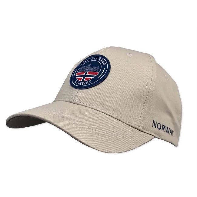 Cap baseball, Kristiansand, Beige - NorwegianStore24