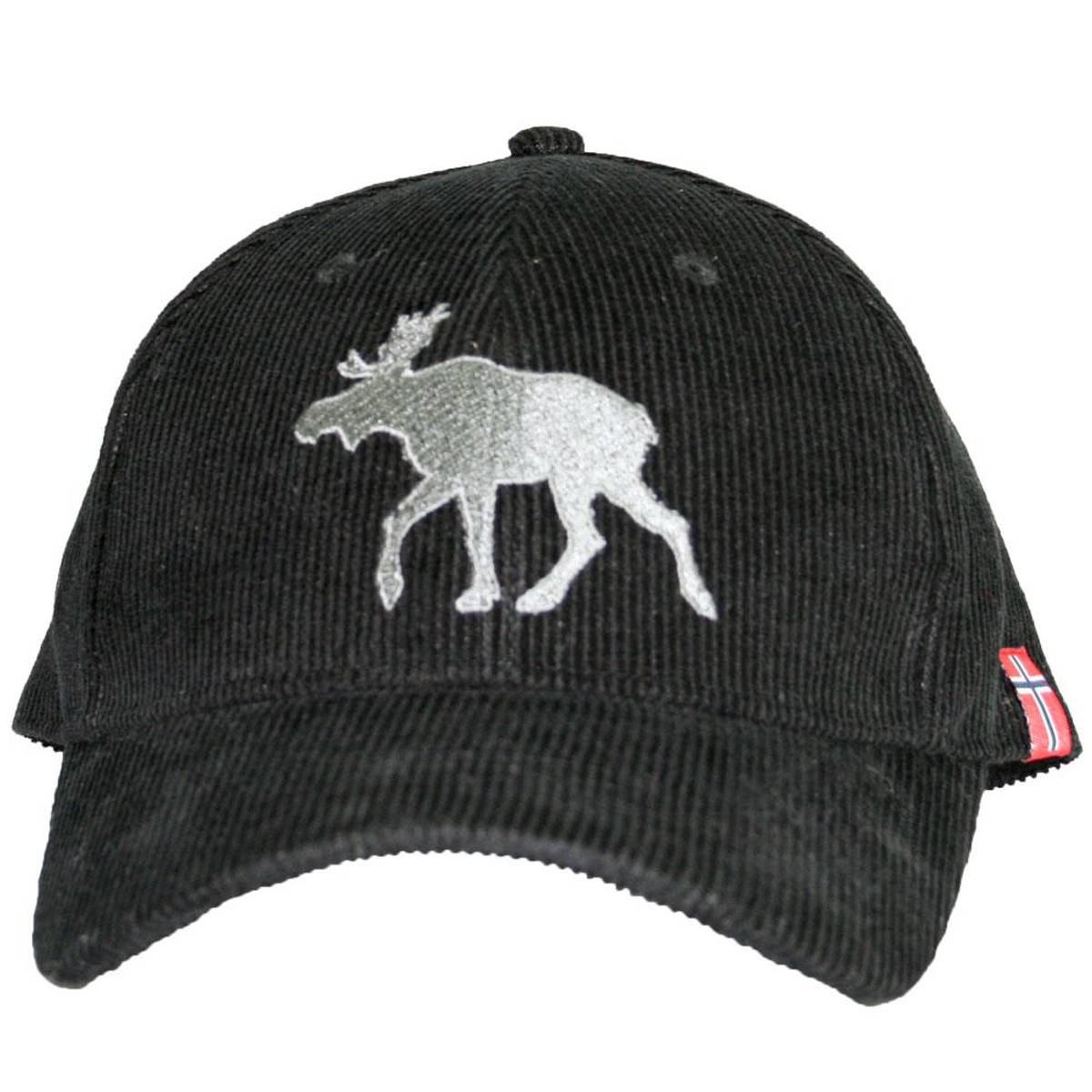 Caps, Elg, sort og cordfløyel - NorwegianStore24