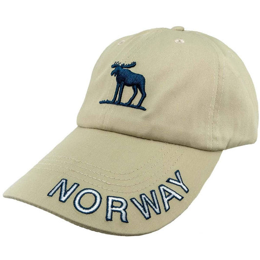 Caps, Elg og Norway, khaki