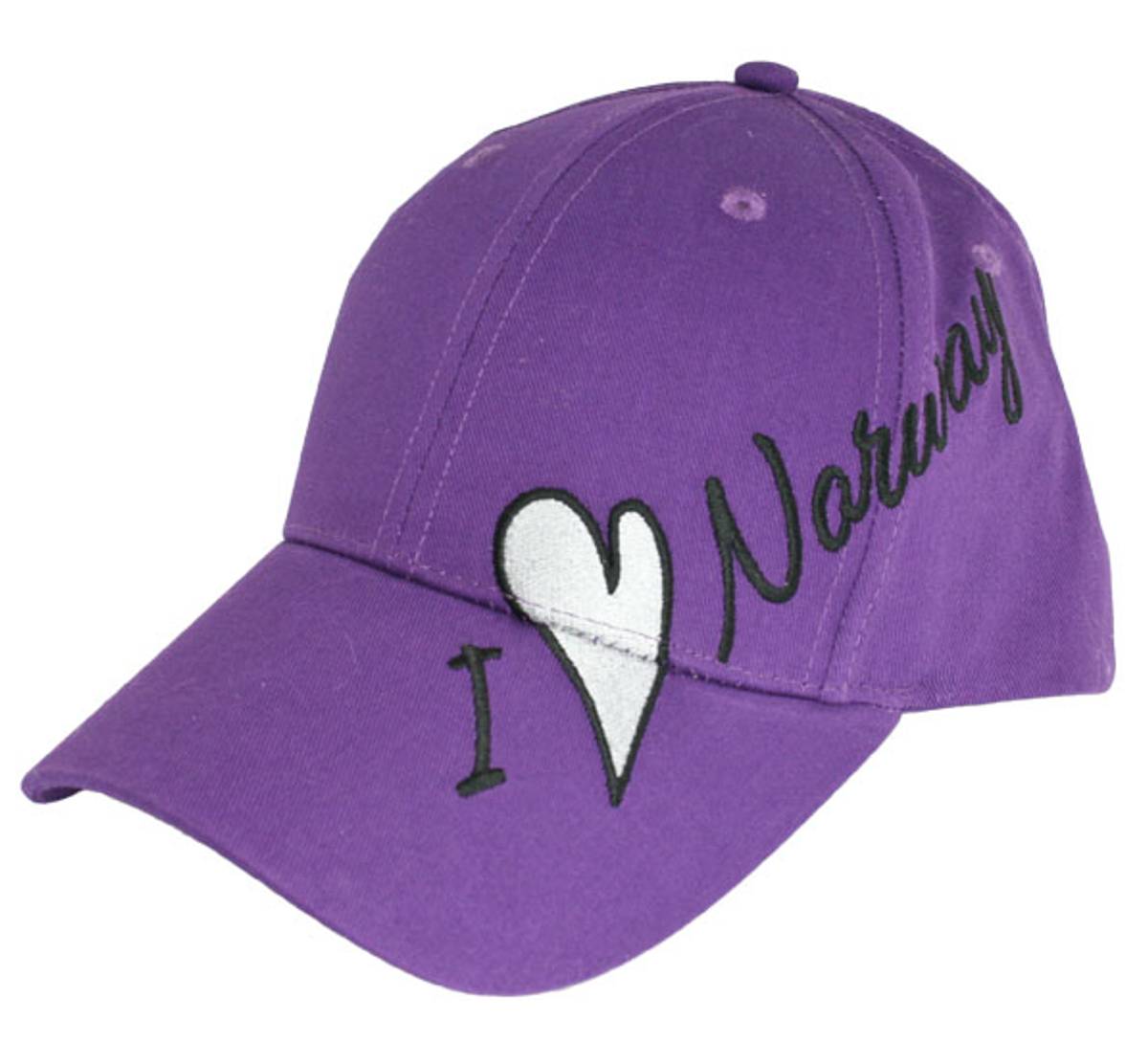 Caps, I love Norway, lilla - NorwegianStore24