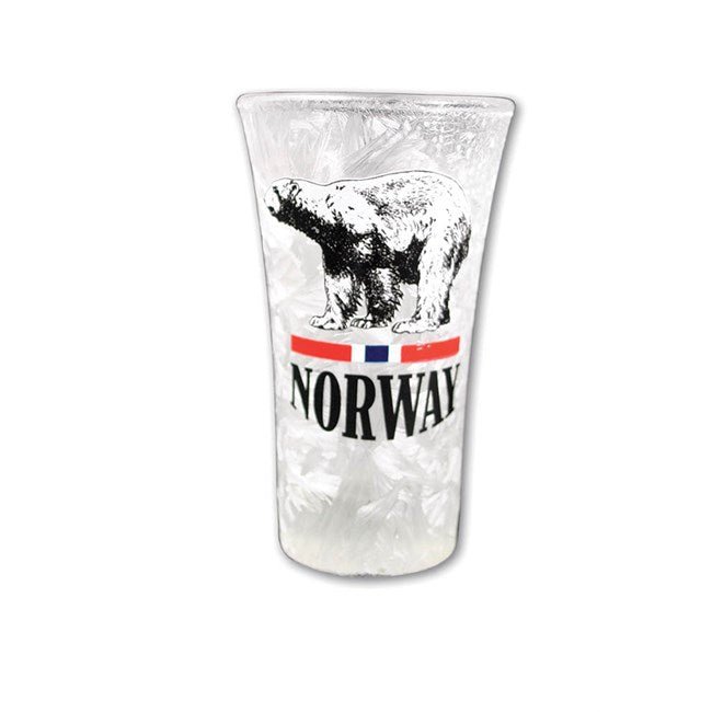 Frostet shotglass, Isbjørn - NorwegianStore24