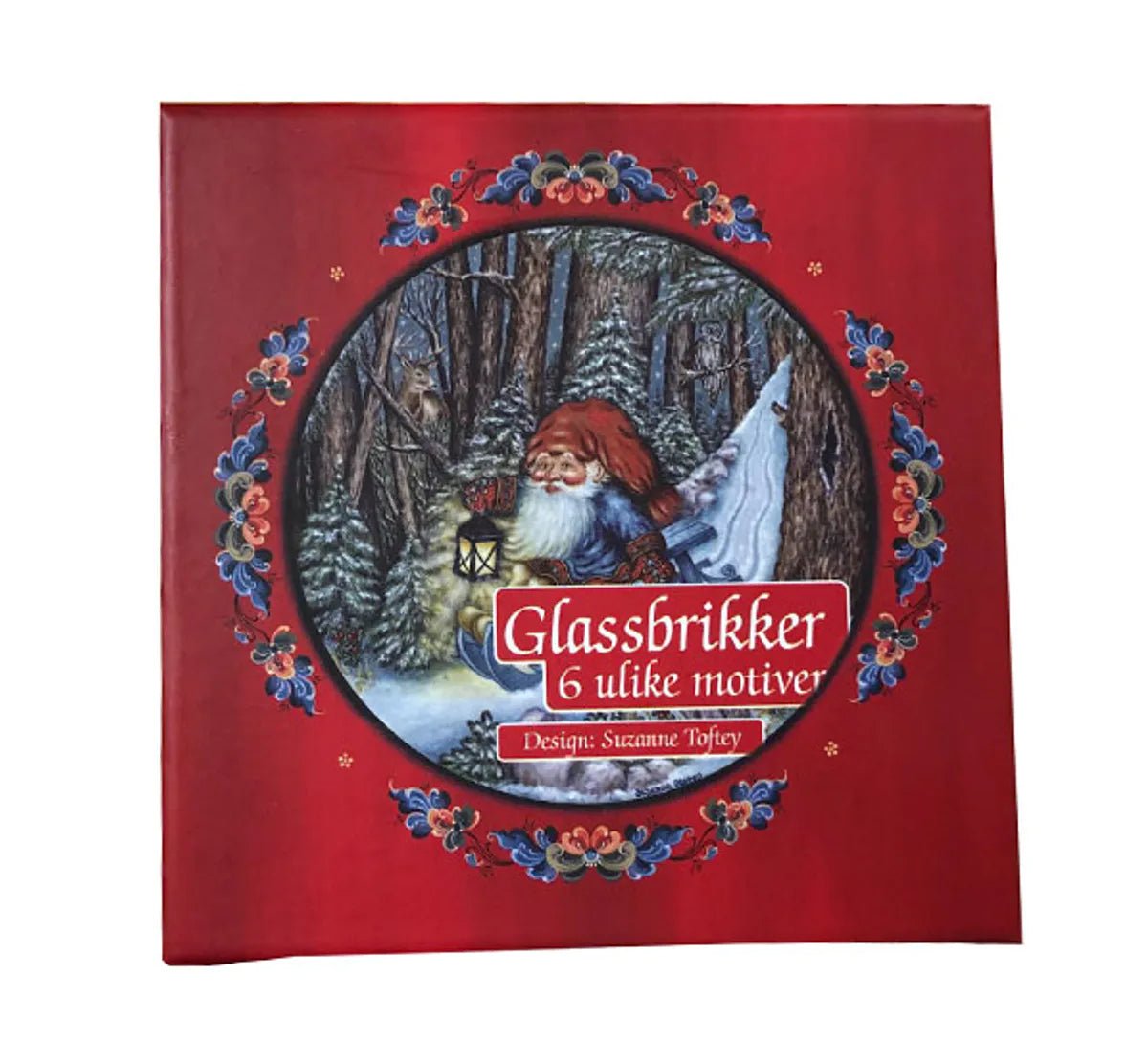 Glassbrikker sett 6 stk - NorwegianStore24