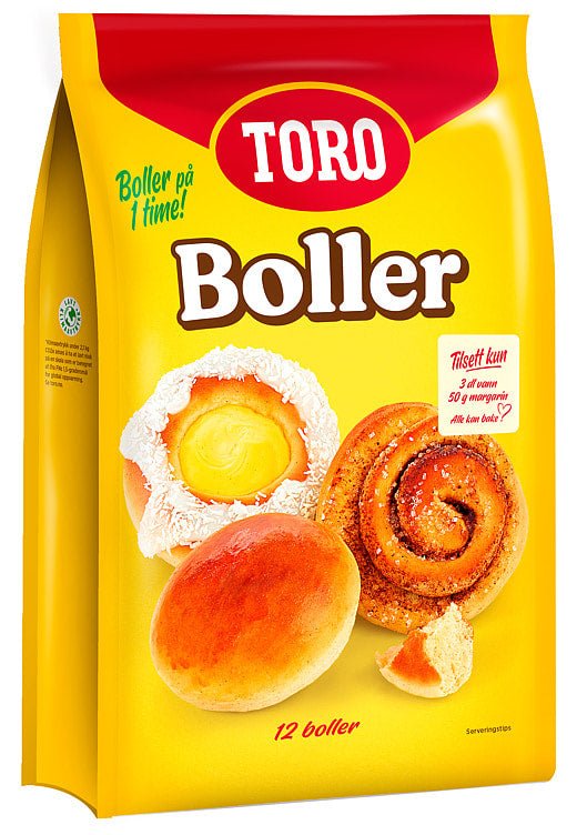 Hveteboller Mix 600g Toro - NorwegianStore24