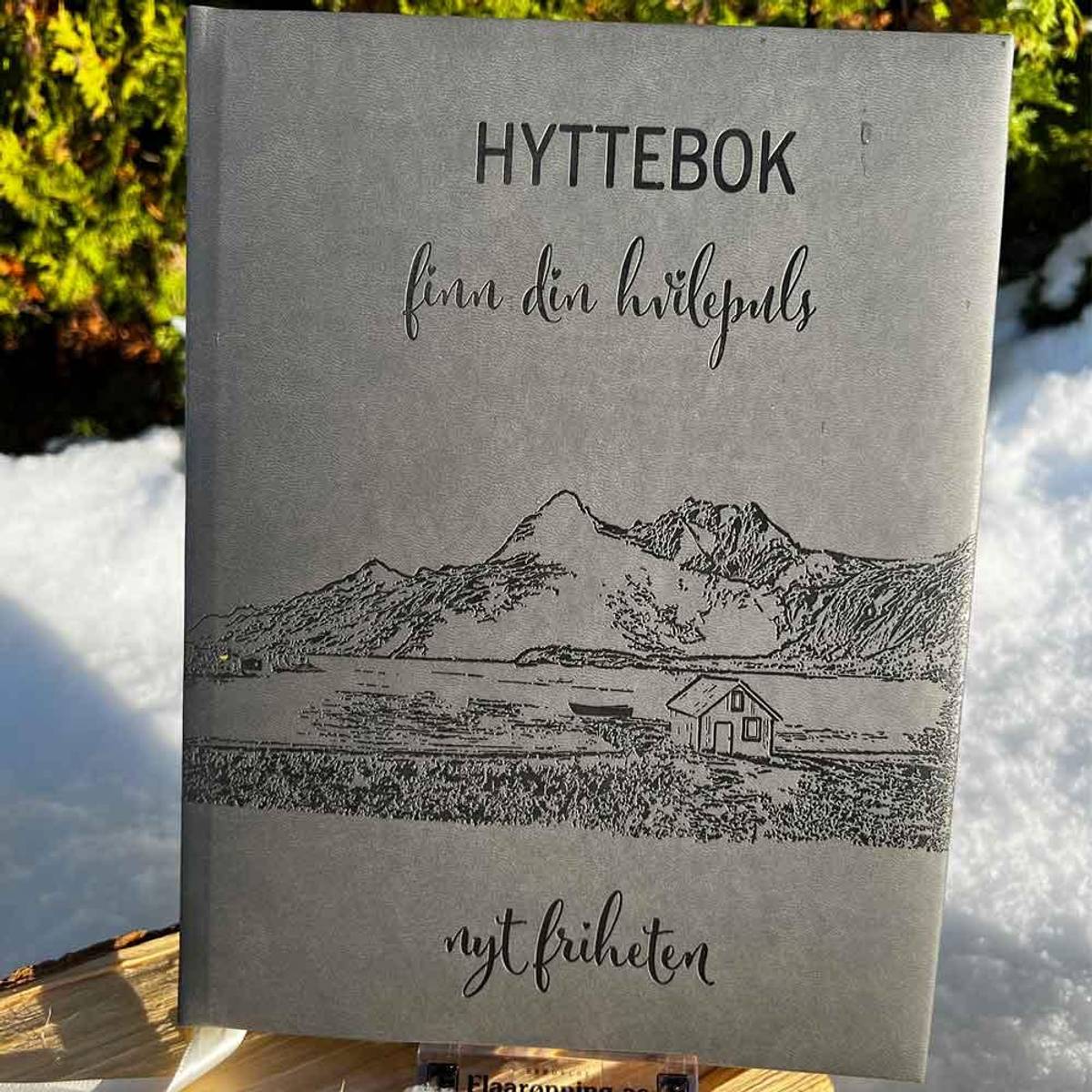 Hyttebok, grå - NorwegianStore24