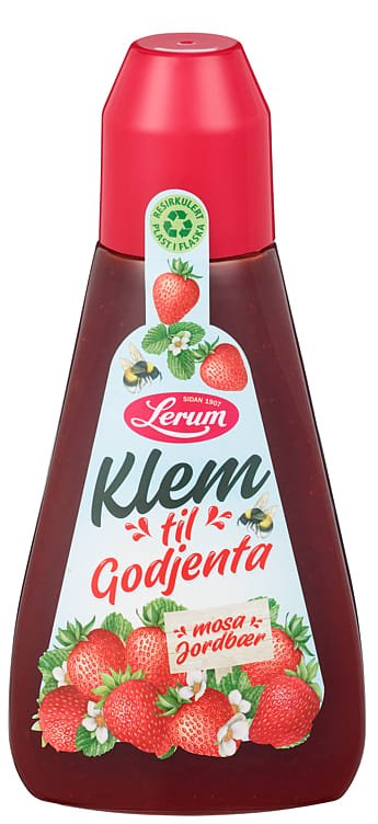 Jordbærsyltetøy Klem 410g Lerum - NorwegianStore24