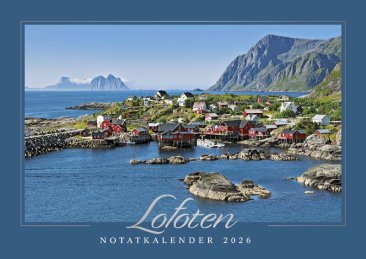 Kalender Lofoten notat 2026 - NorwegianStore24