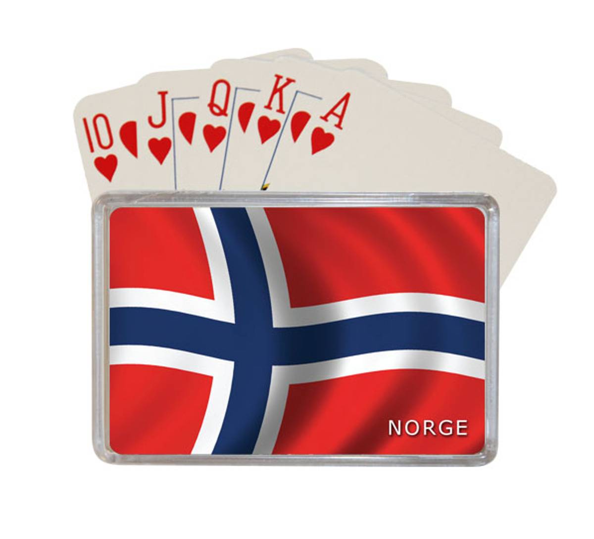 Kortstokk, Norsk flagg - NorwegianStore24