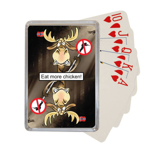 Deck of cards, Angry moose