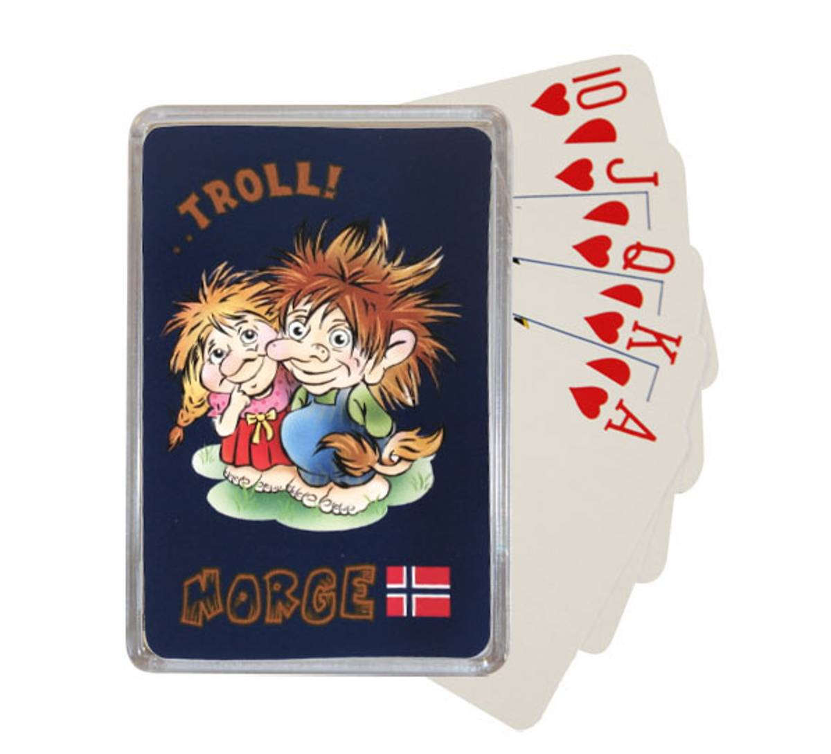 Kortstokk, med to troll - NorwegianStore24