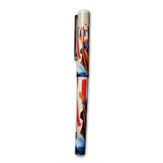 Ballpoint pen with allover motif, Viking