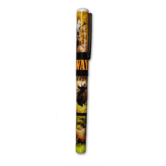 Ballpoint pen with solid motif, Wildlife