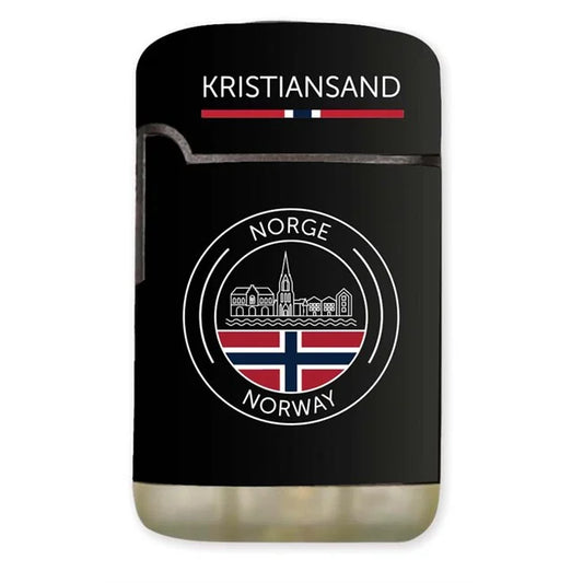 Lighter, Easy Torch, K-sand 1, Flag, Black