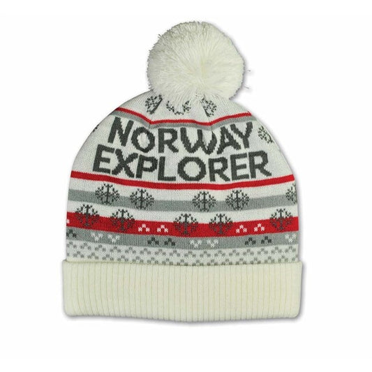 Hat, Norway Explorer, White and Grey