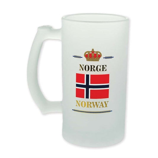 Beer mug, frosted, Norway