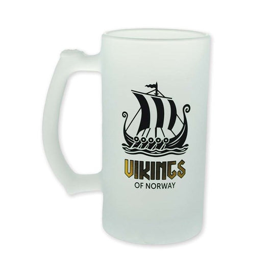 Beer mug, frosted, Vikings