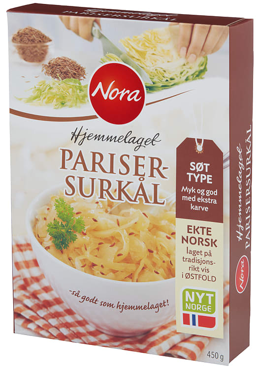 Parisersurkål Hjemmelaget 450g Nora