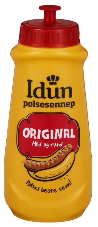Pølsesennep Original - NorwegianStore24