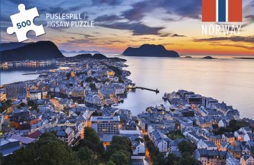 Puslespill Ålesund - NorwegianStore24
