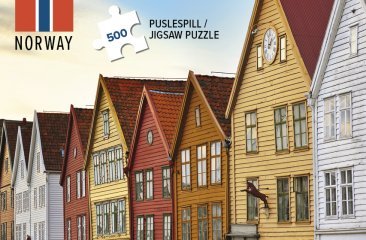 Puslespill Bergen - NorwegianStore24