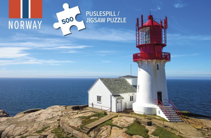 Puslespill Lindesnes - NorwegianStore24