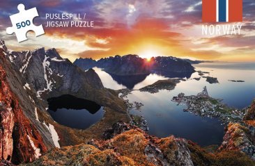 Puslespill Lofoten - NorwegianStore24