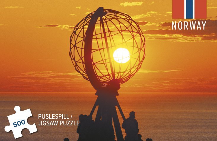Puslespill Nordkapp - NorwegianStore24