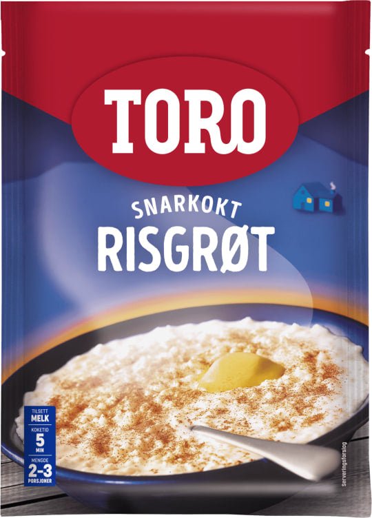 Risgrøt Snarkokt 148g Toro - NorwegianStore24
