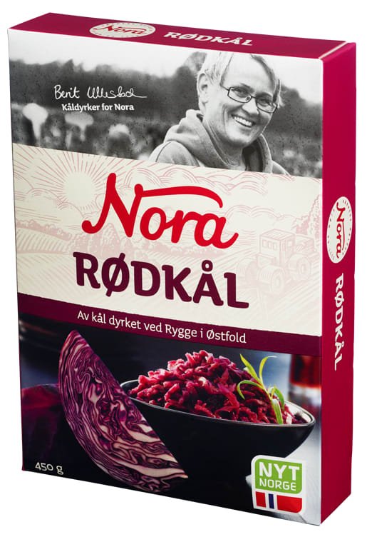 Rødkål 450g Nora - NorwegianStore24