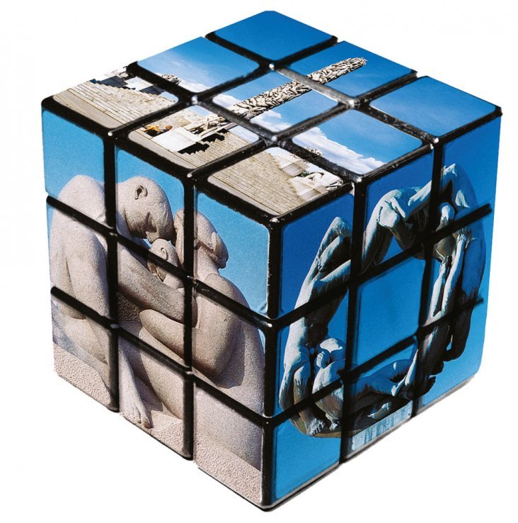 Rubics kube, Vigeland - NorwegianStore24