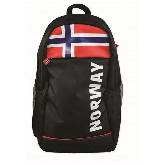 Flag bagpack, Norway, 30L, black