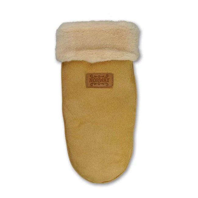 Semskede votter, Brune - NorwegianStore24