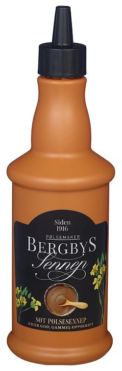 Sennep Søt Bergbys - NorwegianStore24