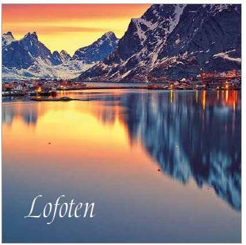 Servietter Lofoten - NorwegianStore24