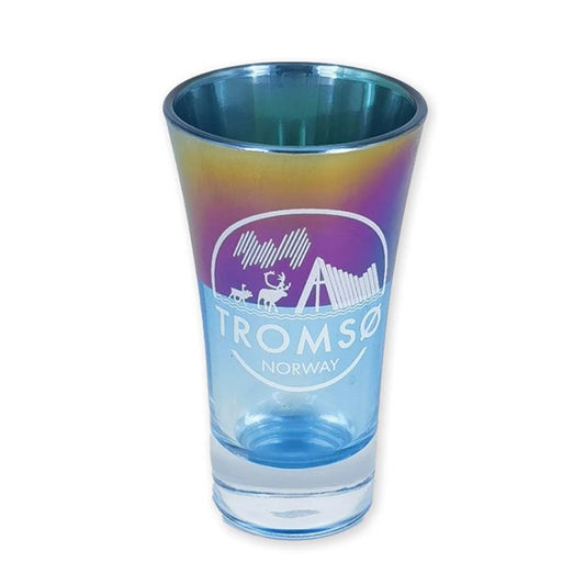 Shot glass, Northern Lights, Tromsø