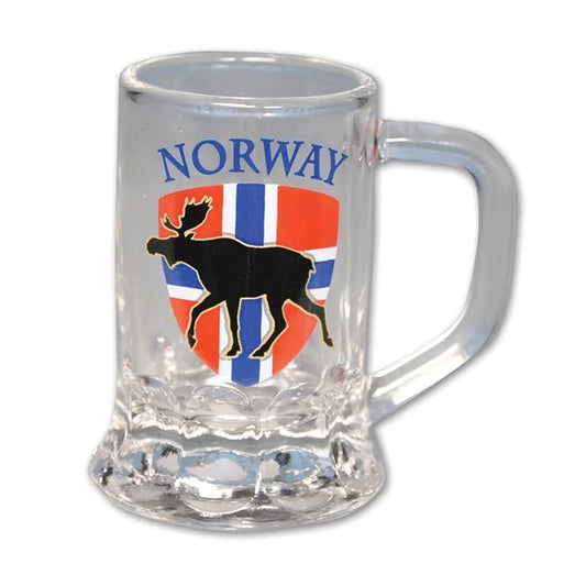 Shot glass w/handle, Elk