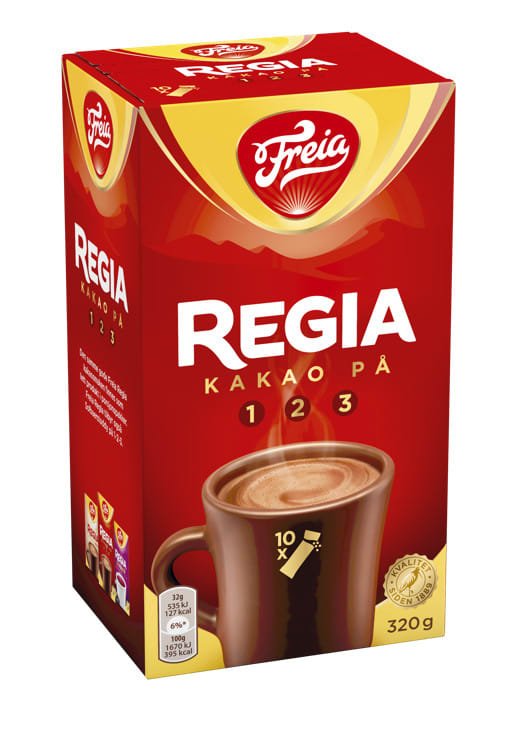 Sjokoladedrikk 10pk 320g Regia - NorwegianStore24
