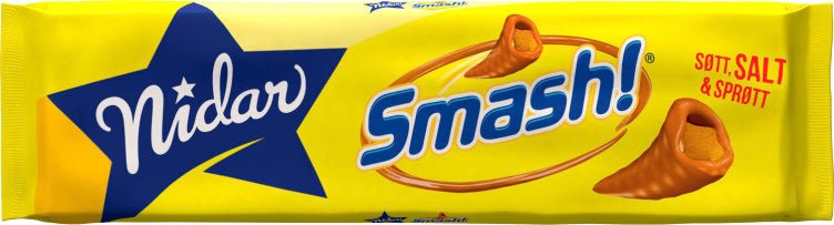 Smash! 150g Nidar Norwegian chocolate - NorwegianStore24