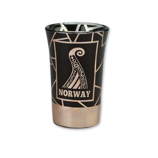 Snapsglass Sort/Rosè - NorwegianStore24
