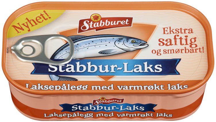 Stabbur - Laks Varmrøkt 90g Stabburet - NorwegianStore24