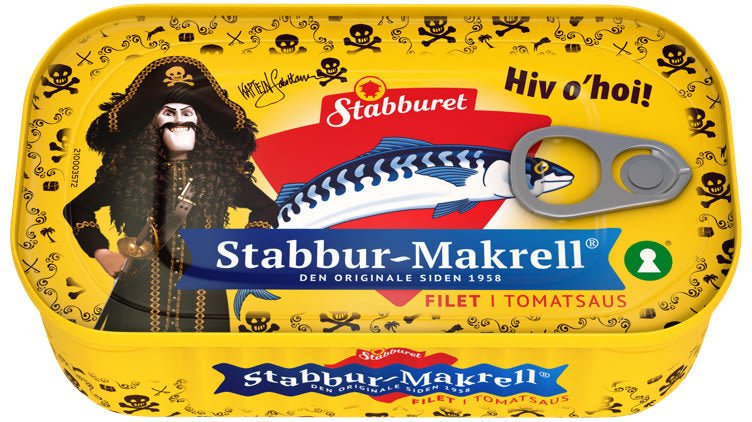 Stabbur - Makrell i Tomat 110g Stabburet - NorwegianStore24