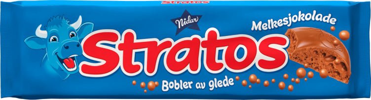 Stratos 150g Nidar Norwegian chocolate - NorwegianStore24