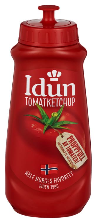 Tomatketchup 530g Idun - NorwegianStore24