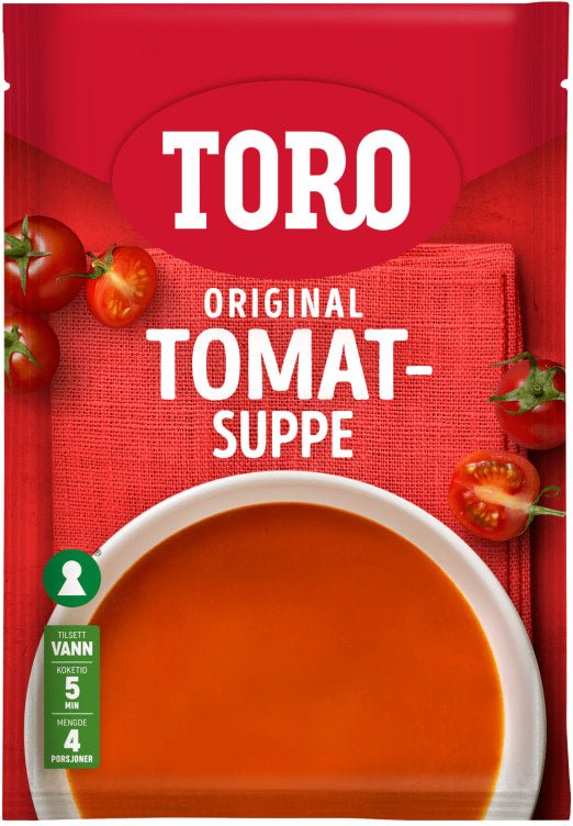 Tomatsuppe Original 91g Toro - NorwegianStore24