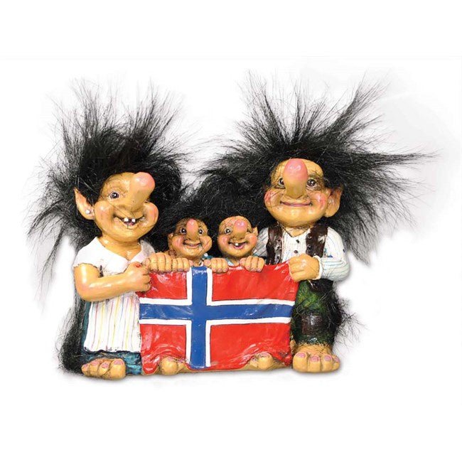 Trollfamilien - Nordskar - NorwegianStore24